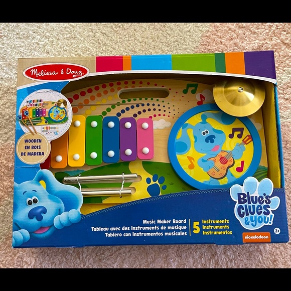 Melissa & Doug Blues Clue & You Music Maker Board - Picture 1 of 2